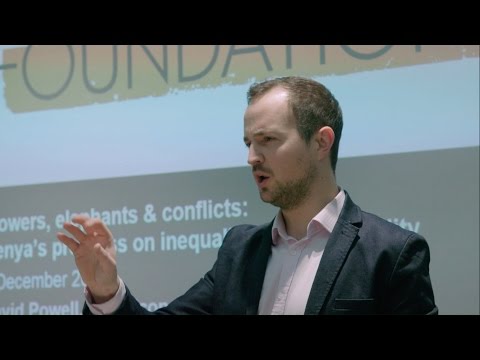 David Powell at Healthy Planet Better World - &quot;Kenya&#039;s progress on inequality &amp; sustainability&quot;