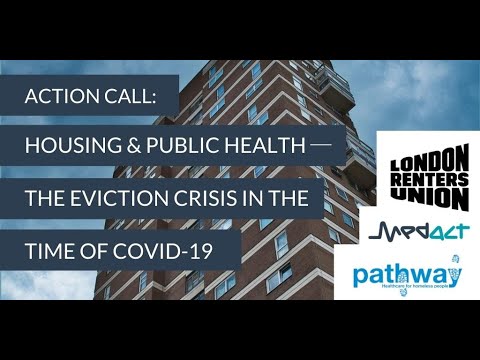 Action Call: Housing &amp; public health ─ the eviction crisis in the time of COVID-19