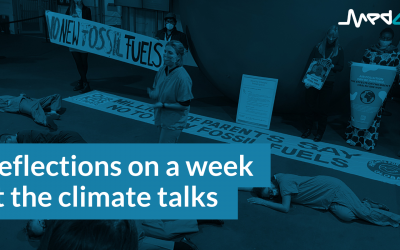 Reflections on a week at the climate talks