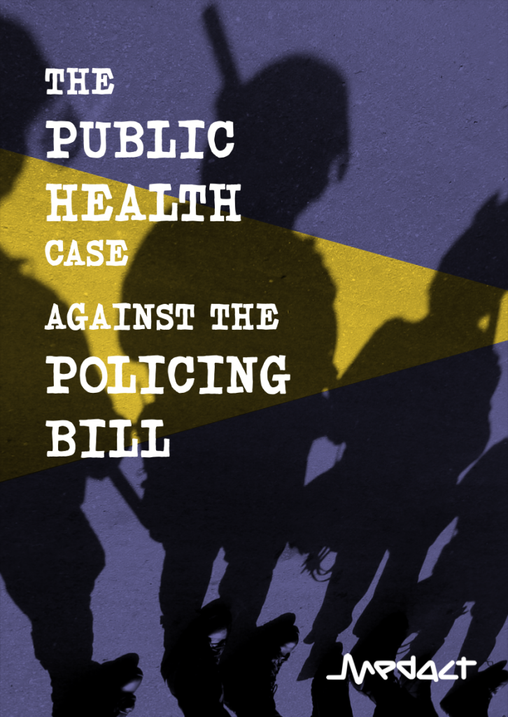 The Public Health Care Against the Policing Bill front cover