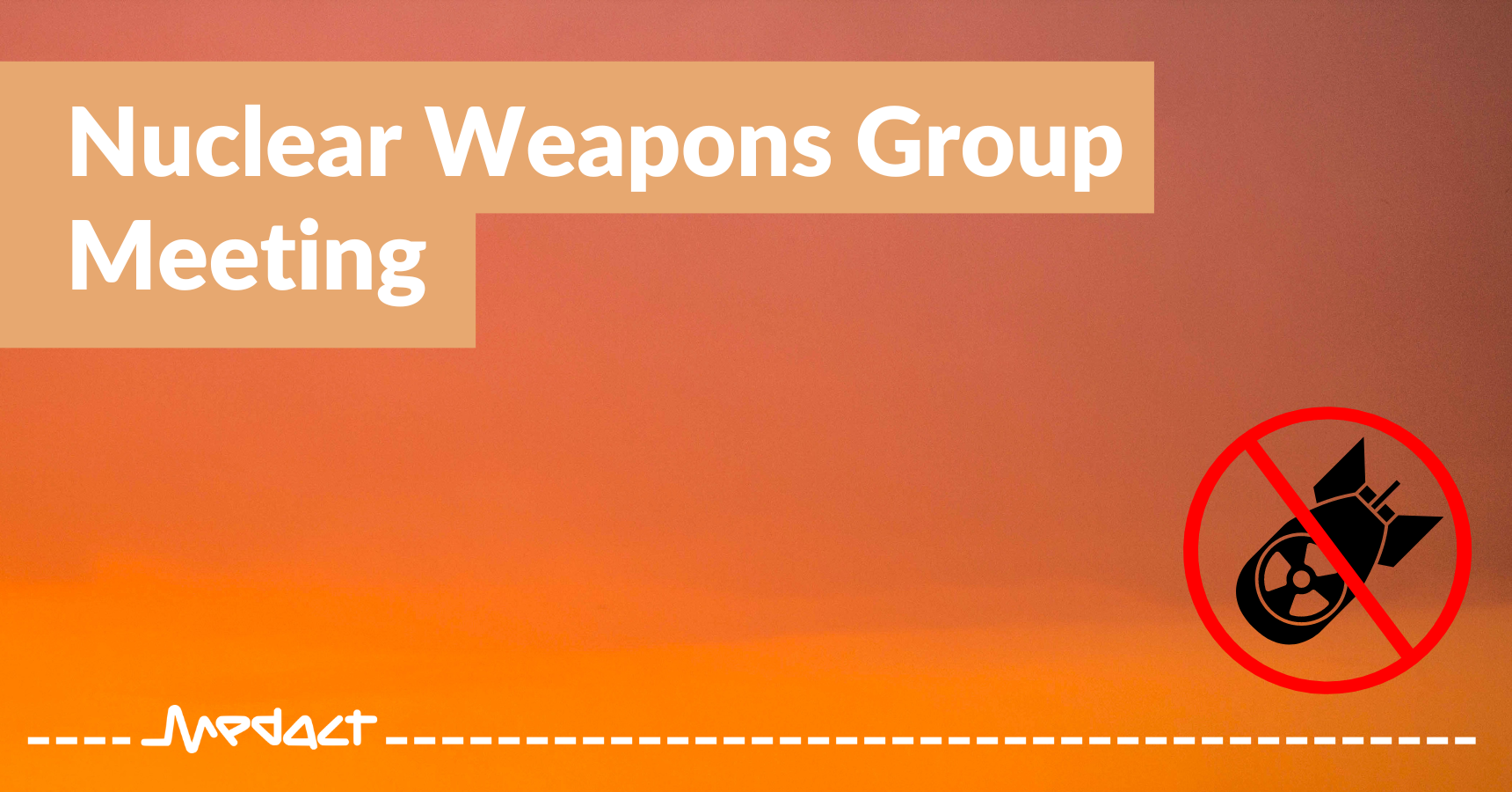 Nuclear Weapons Group meeting