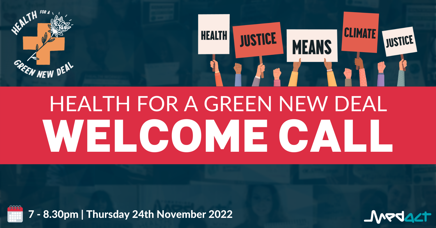 Health for a Green New Deal: Welcome Call