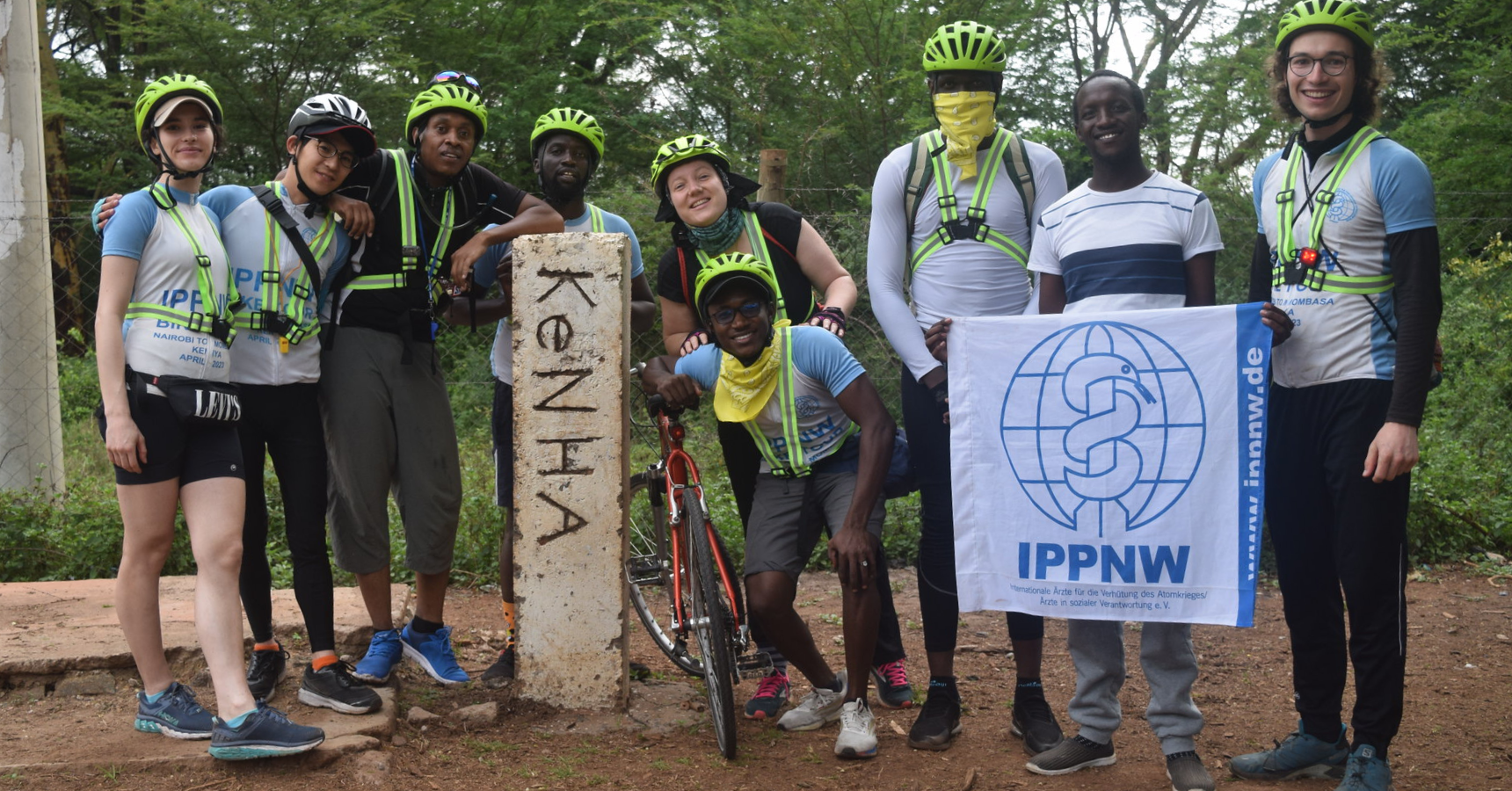 A journey from darkness to light: 2023 IPPNW Bike Tour,  Kenya 
