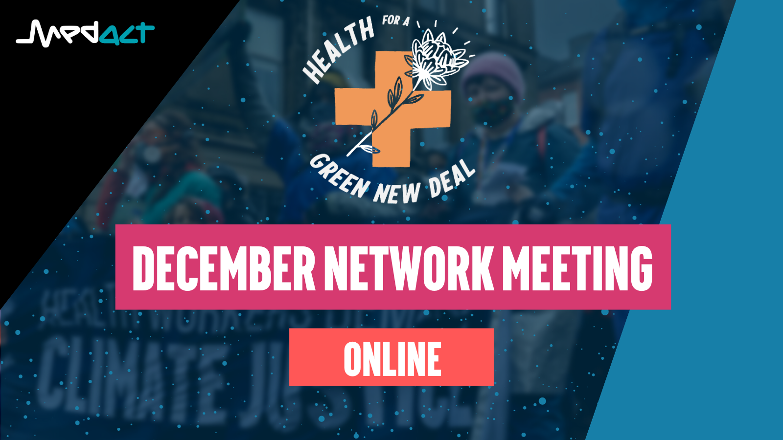 Health for a Green New Deal: December network meeting