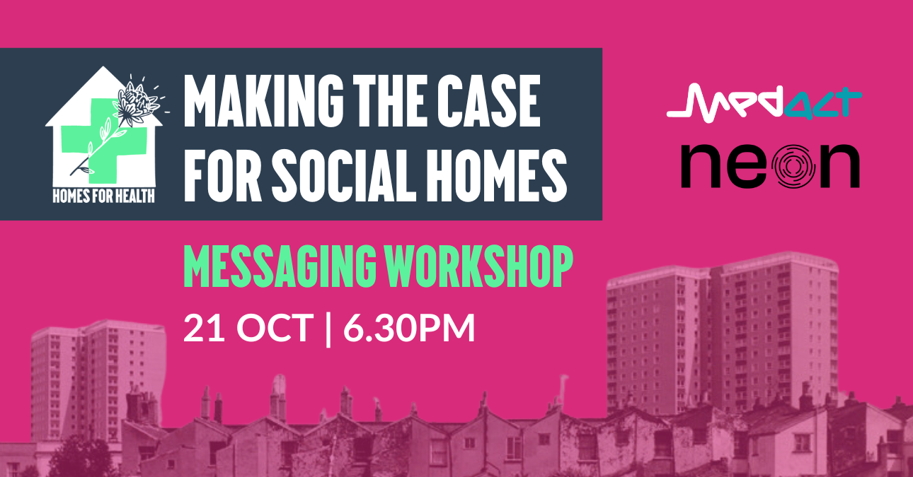 Making the Case for Social Homes: Messaging workshop with NEON