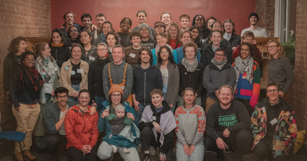 Medact Members gathered for a group photo