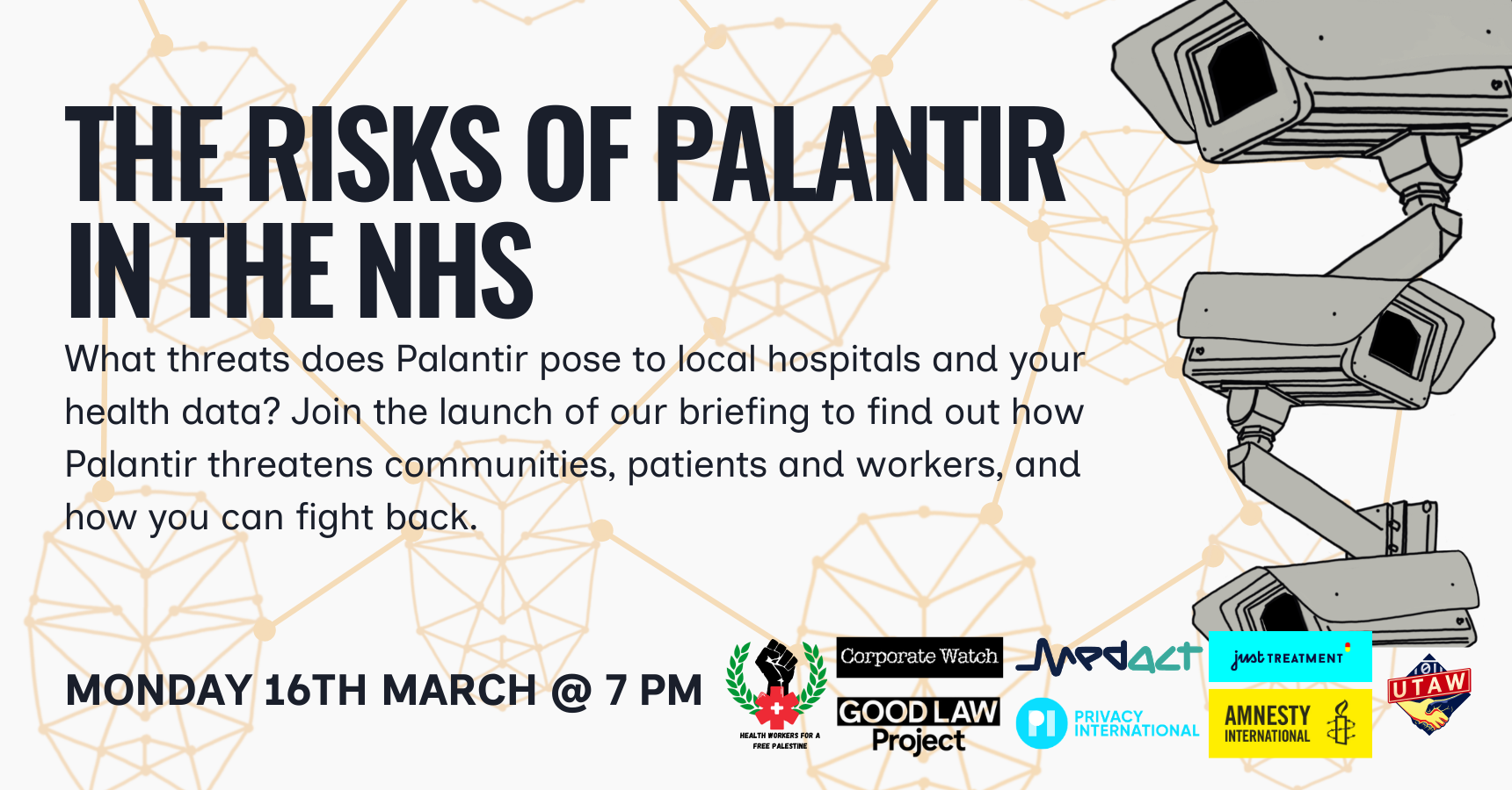 Briefing launch: The risks of Palantir in the NHS